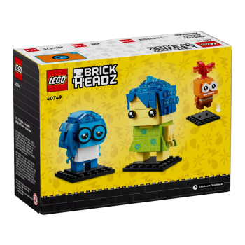 LEGO 40749 BrickHeadz Radość, Smutek i Strach